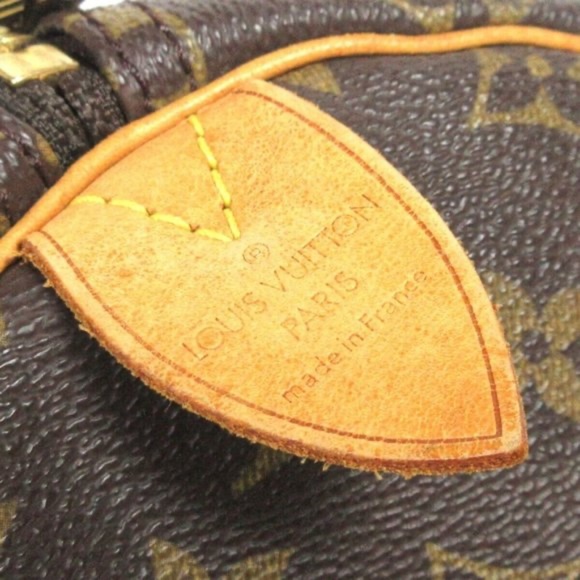 100% Authentic LOUIS VUITTON Keepall 55 Brown Monogram Travel Bag - Picture 8 of 15